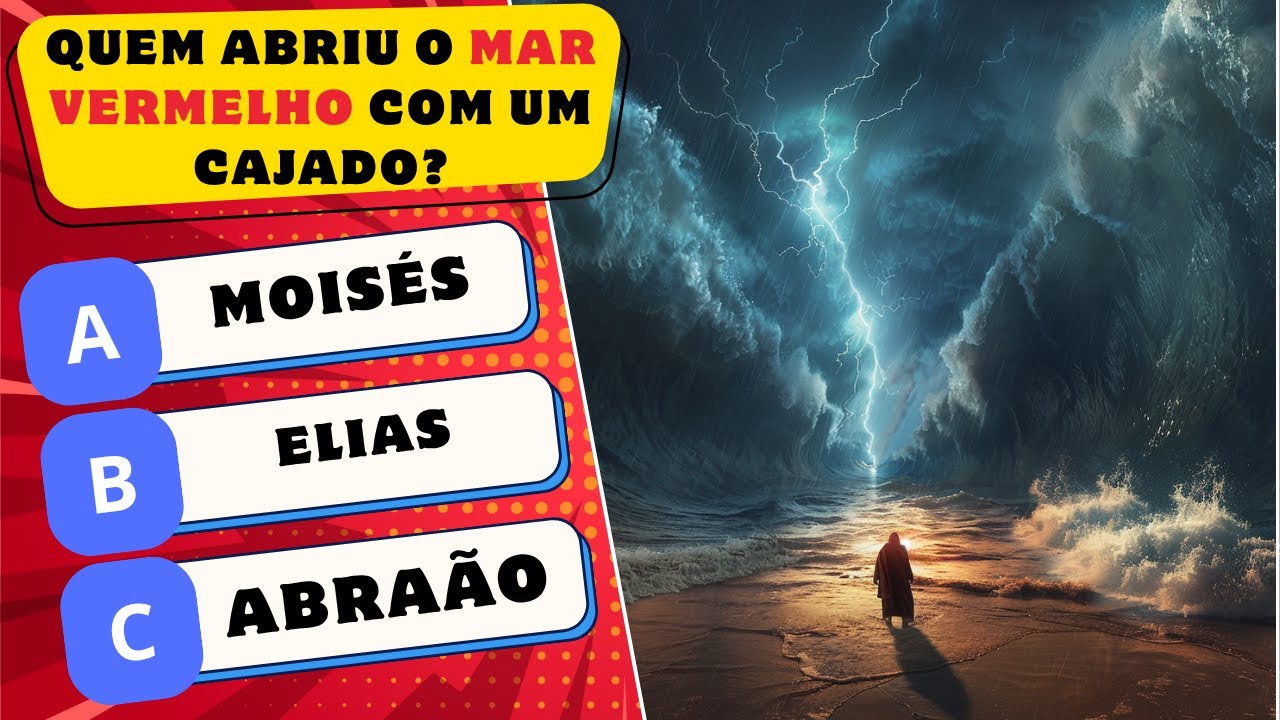 30 Perguntas Bíblicas Que Poucos Conseguem Acertar 😱