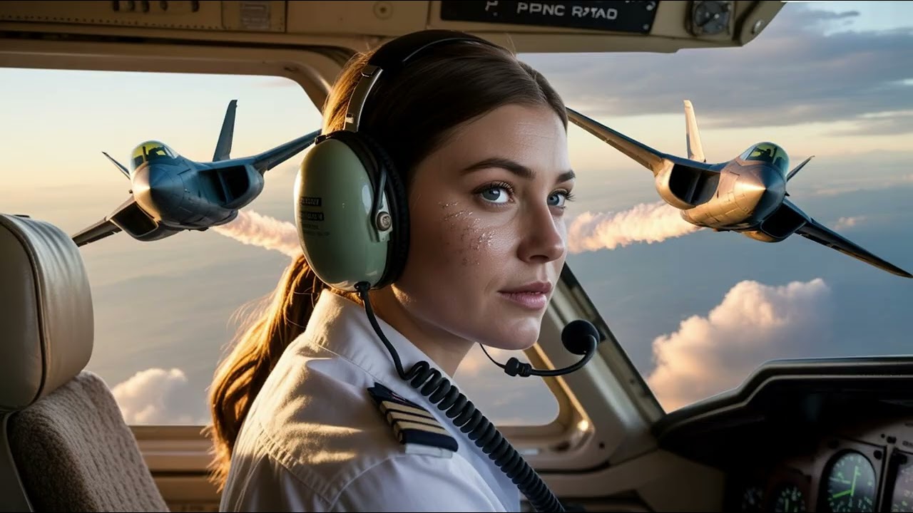 She Saved 200 Passengers — Then the F-22s Answered When She Called by Her Call Sign