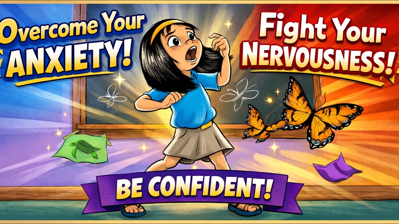 The Big Sneeze🌟😬🤧| Kids Story About How To Overcome Nervousness and Anxiety