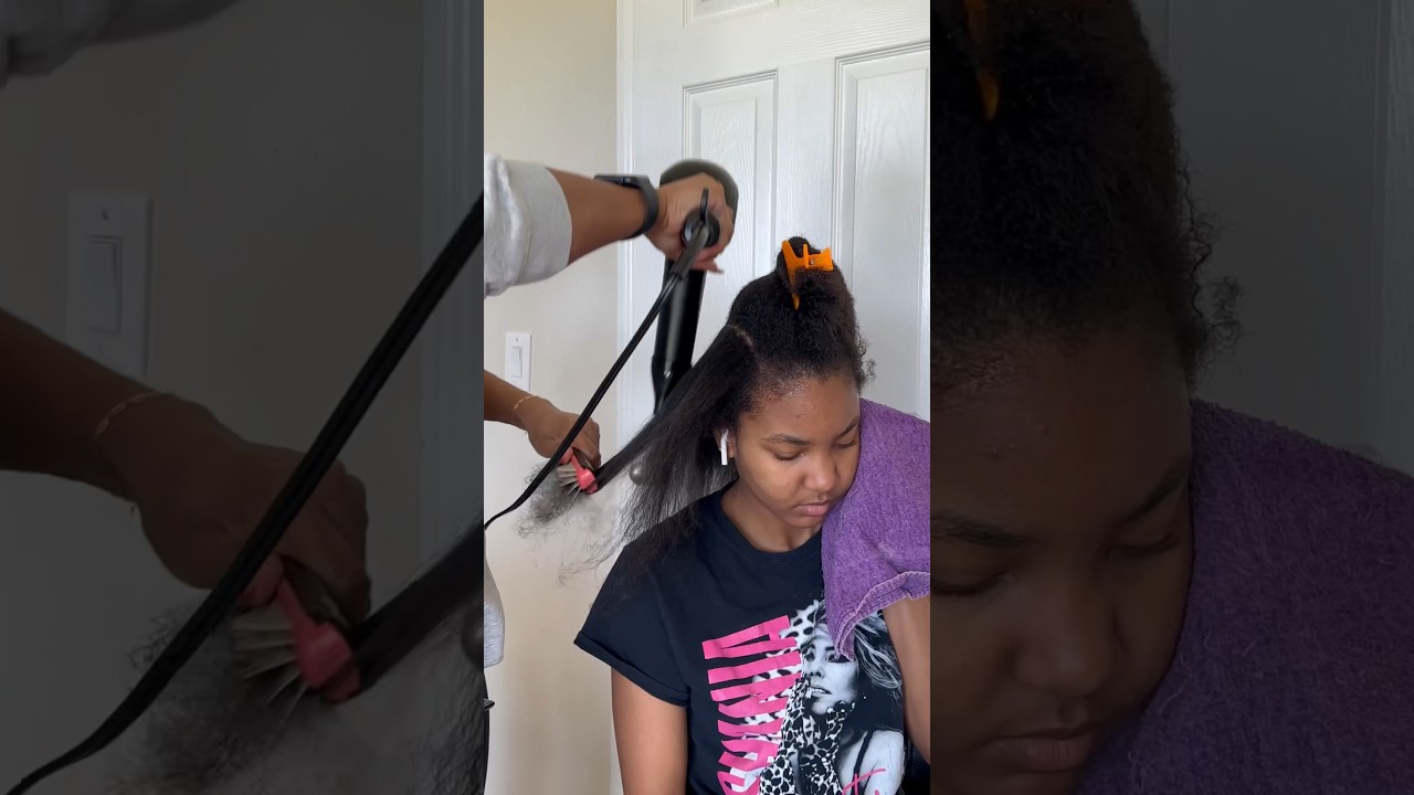 My daughter&rsquo;s wash day routine 💇🏽&zwj;♀️