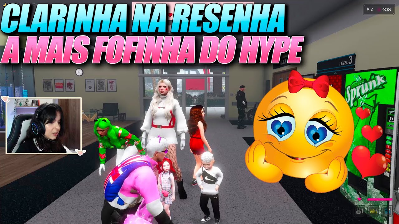 CLARINHA NA RESENHA A MAIS FOFA DO HYPE 😍