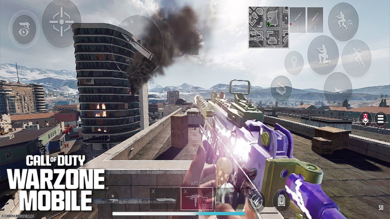 WARZONE MOBILE ON IPHONE 11 😎 STABLE 60 FPS VERDANSK GAMEPLAY 🔥