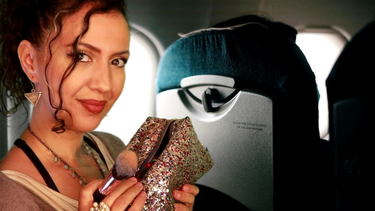 💤 Asmr - Un maquillage réconfortant dans l'avion