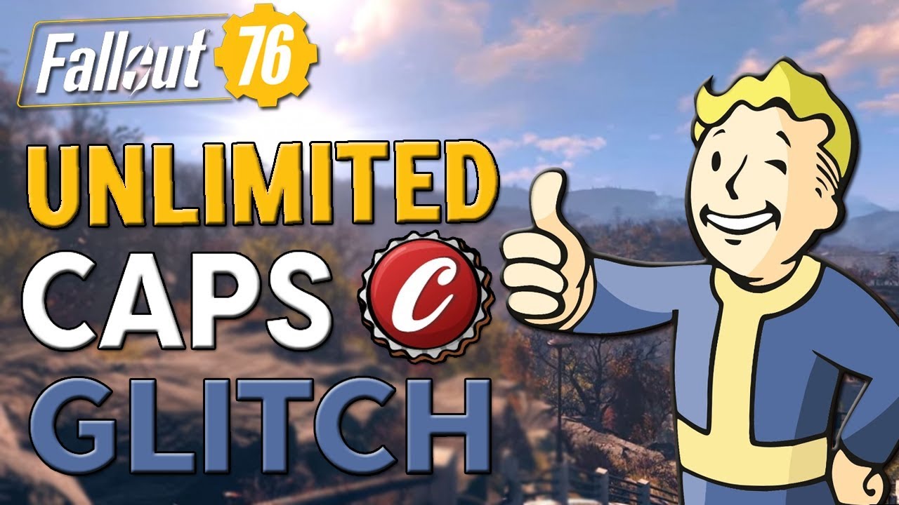 Fallout 76 - UNLIMITED BOTTLE CAPS GLITCH! (800 CAPS IN 4 MINUTES)