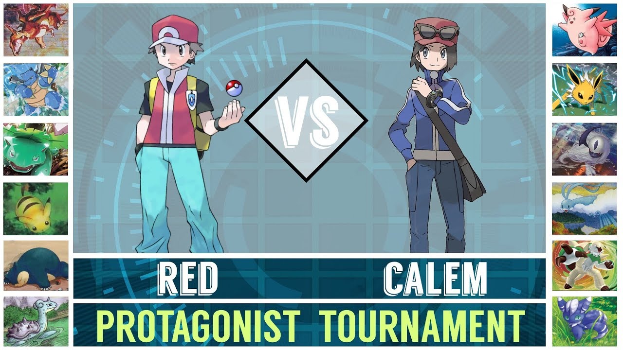 Red vs. Calem - Pokémon Protagonist Tournament (Sun/Moon)