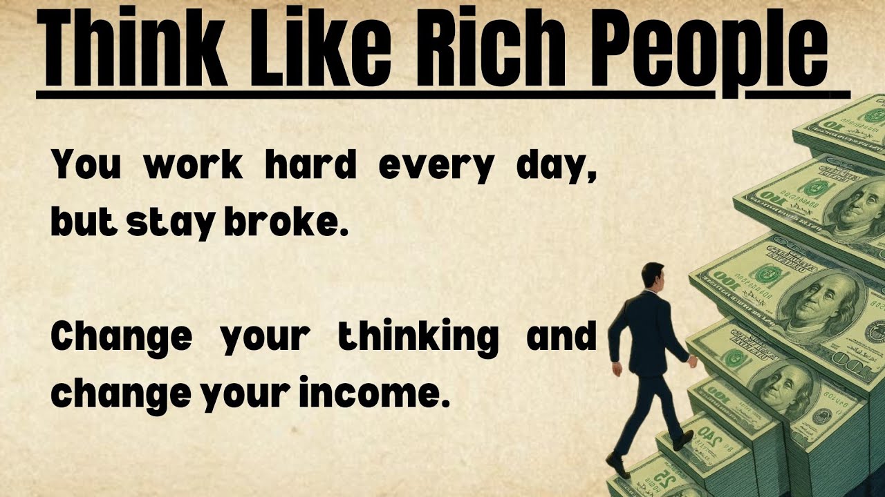 Think Like Rich People 🔥 || Graded Reader|| Learn English Through Story 