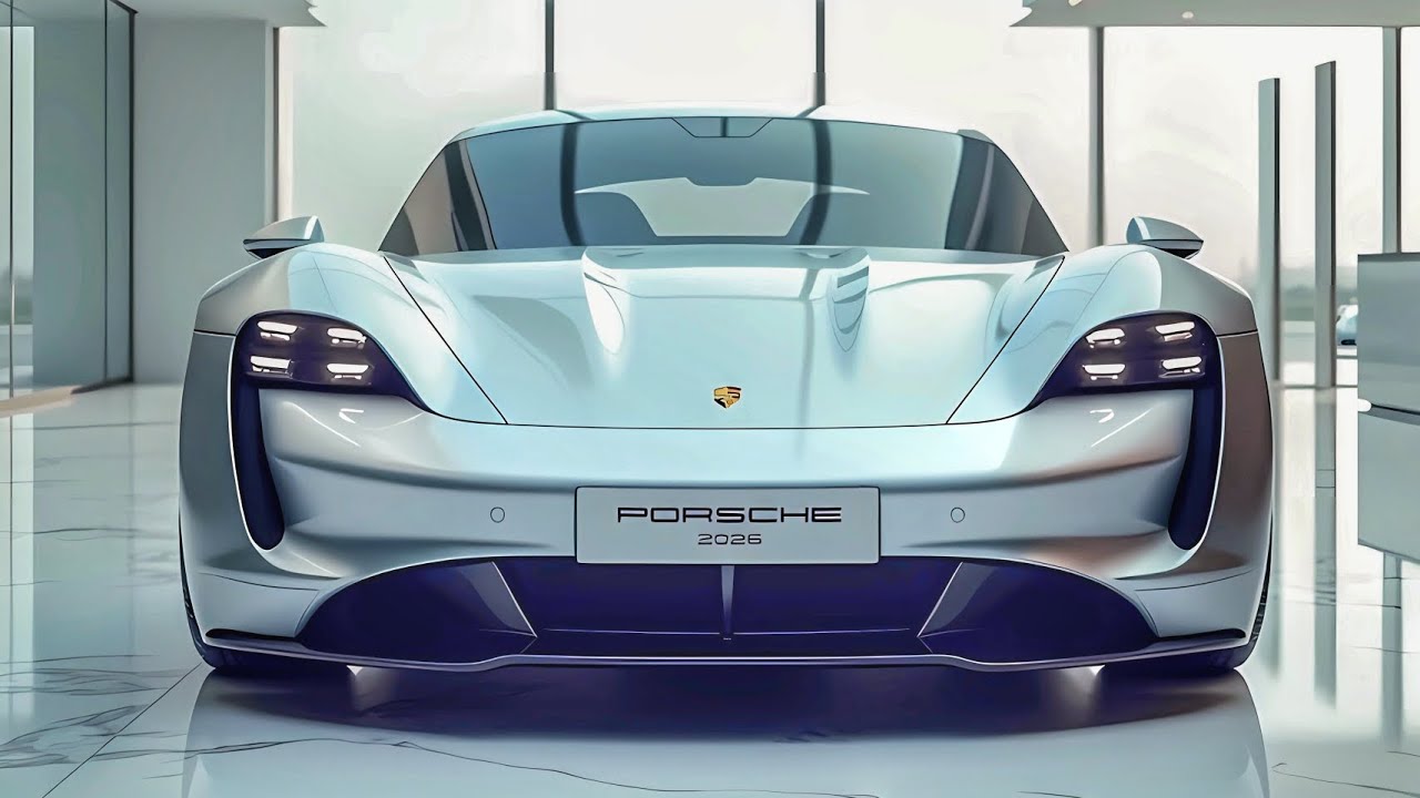 Next-Gen Porsche Mission E 2026 &ndash; Futuristic EV Design Showcase