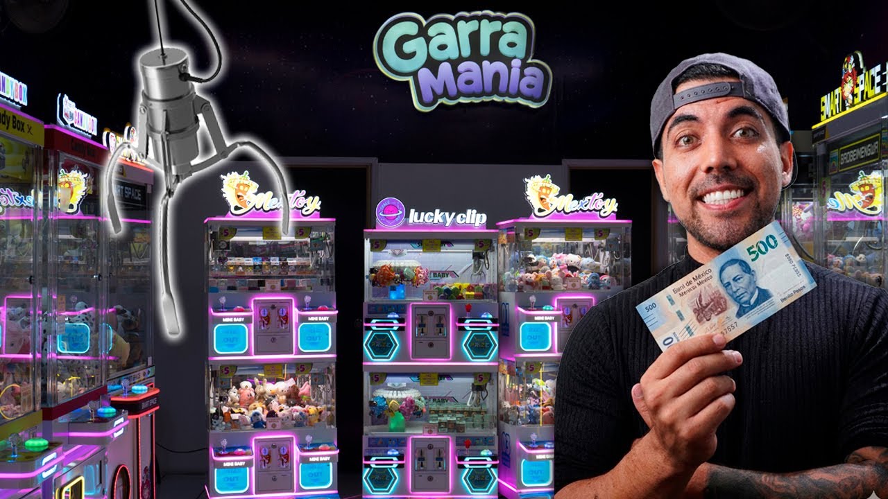 ¡GASTÉ $500 EN LAS MÁQUINAS DE PELUCHES!