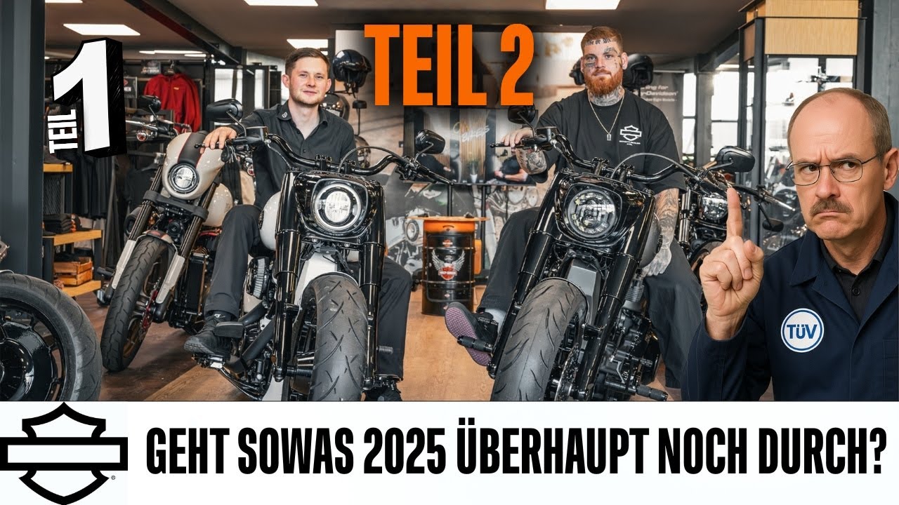 Die krassesten Harley-Custombikes 2025! TEIL 2