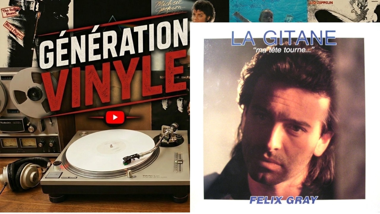 Félix Gray – La Gitane (Ma Tête Tourne) (1988) (Maxi 45T)