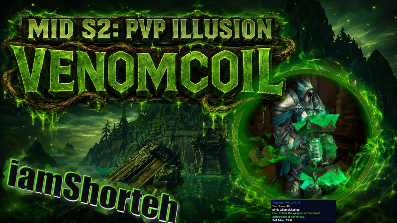 Midnight Season 2 Rated PvP reward Venomcoil illusion