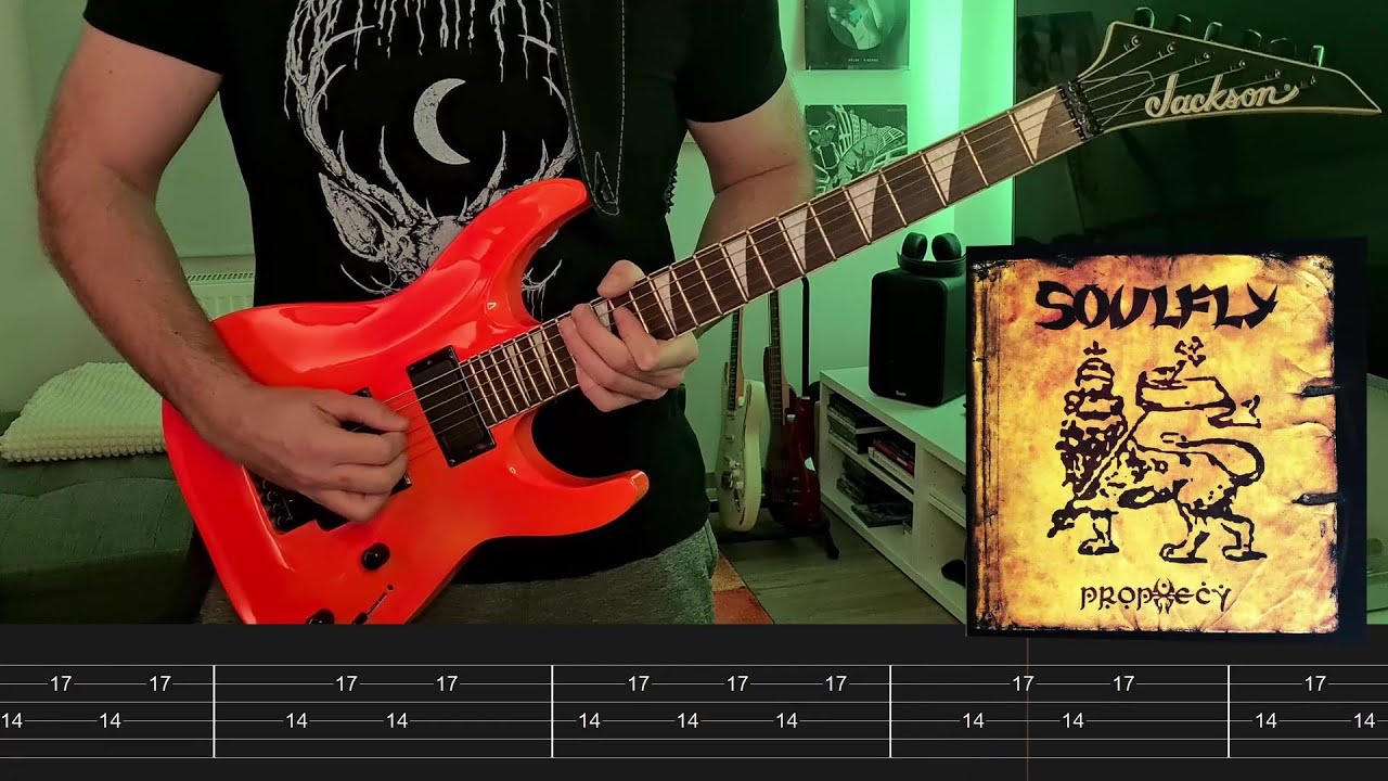 Soulfly - Prophecy (Guitar Cover + Screentabs)