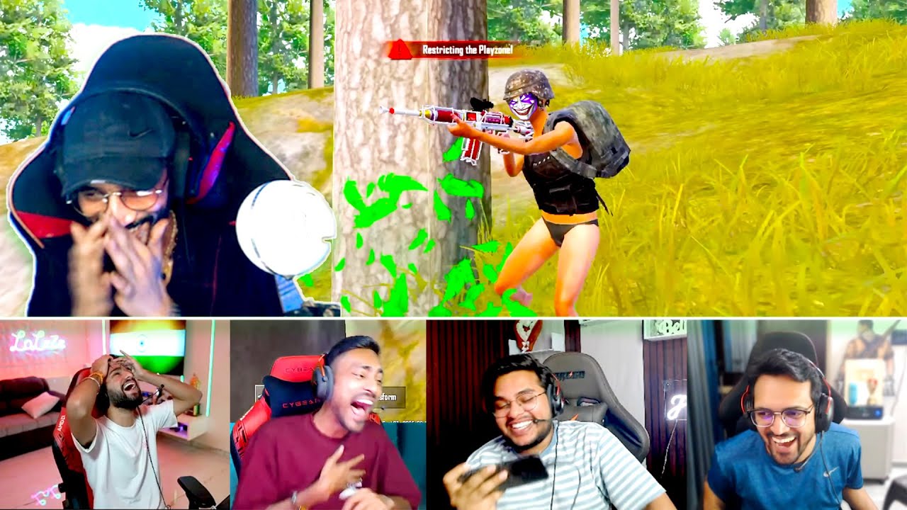Panic 😨 Try Not To Laugh 😂 BGMI Funny Highlights | Part 1
