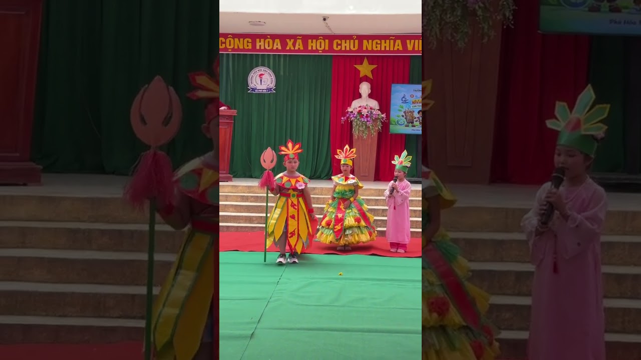 Đạt giải nhì cuộc thi thời trang tái chế
