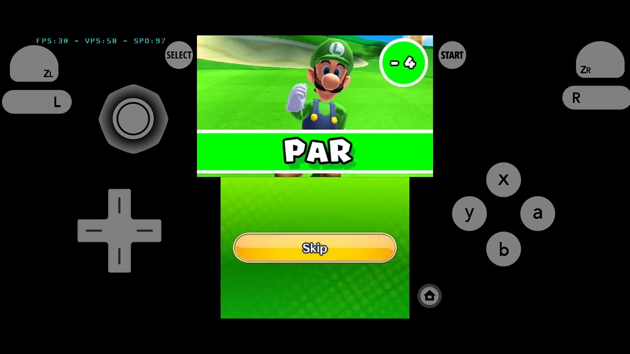 Mario Golf World Tour Luigi In Seaside Course
