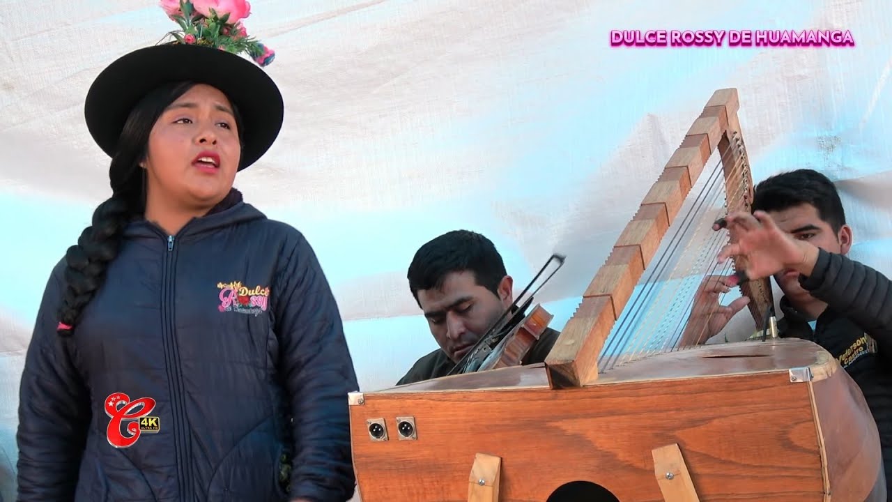 ♥️ DULCE ROSSY DE HUAMANGA / violín, ZORRITO DE CAYANTO / arpa, YEFERSON CASTRO 