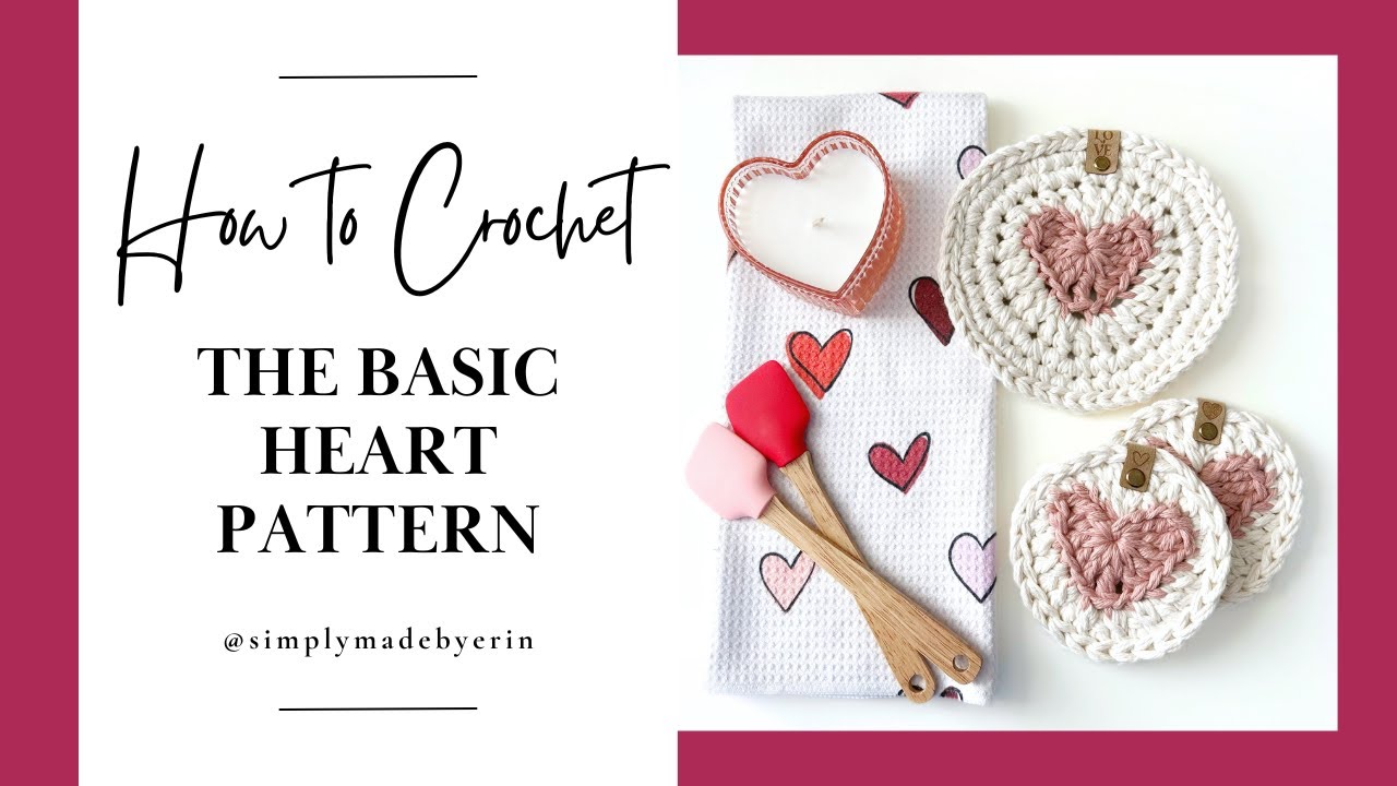 How to Crochet a Heart | Free Crochet Tutorial