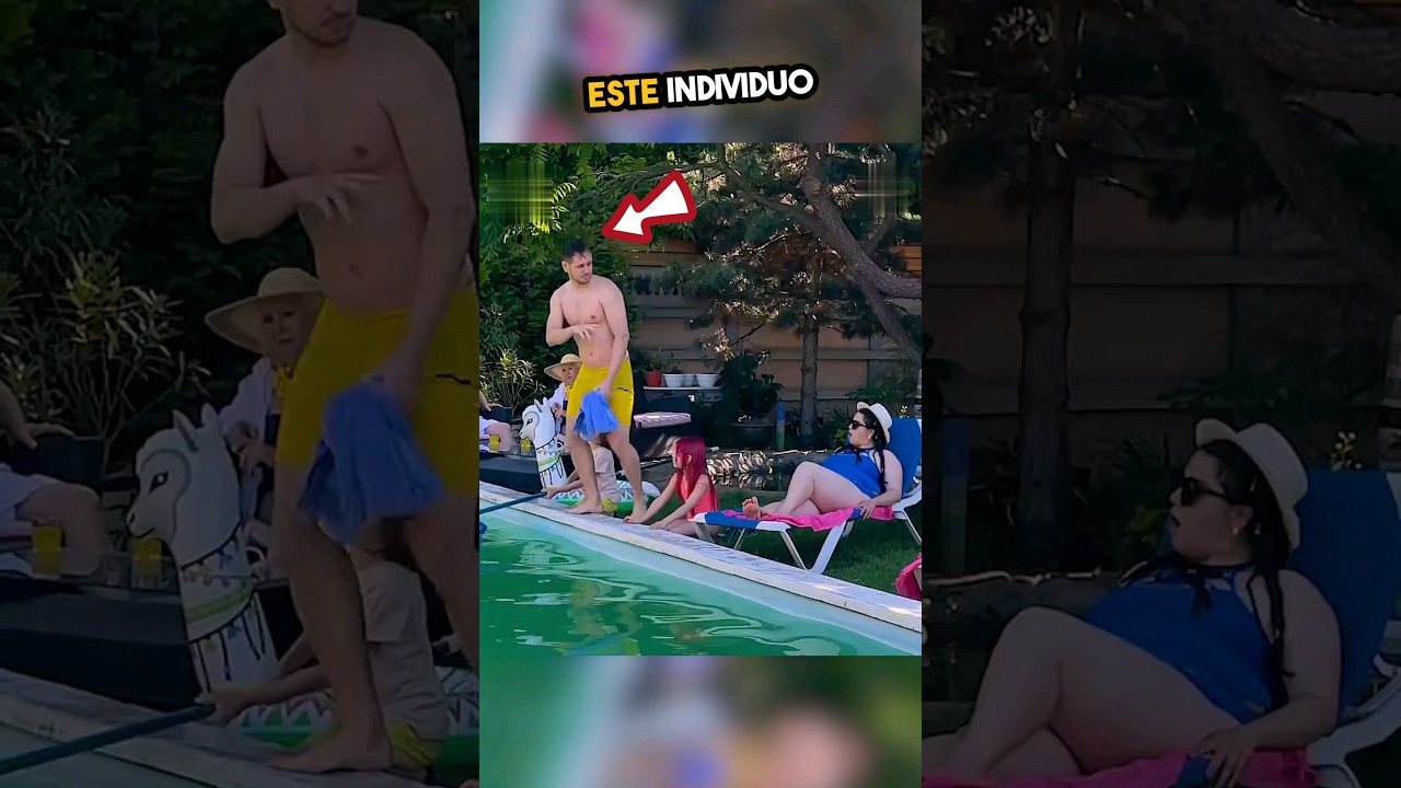 &iexcl;El momento m&aacute;s vergonzoso en la piscina! 😲🏊&zwj;♂️