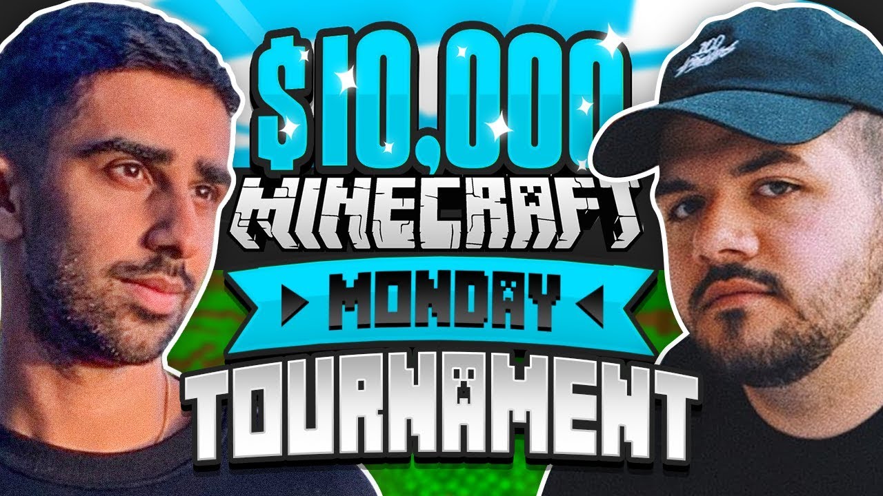 $10,000 MINECRAFT Monday Tournament w/ COURAGEJD (Week 12)