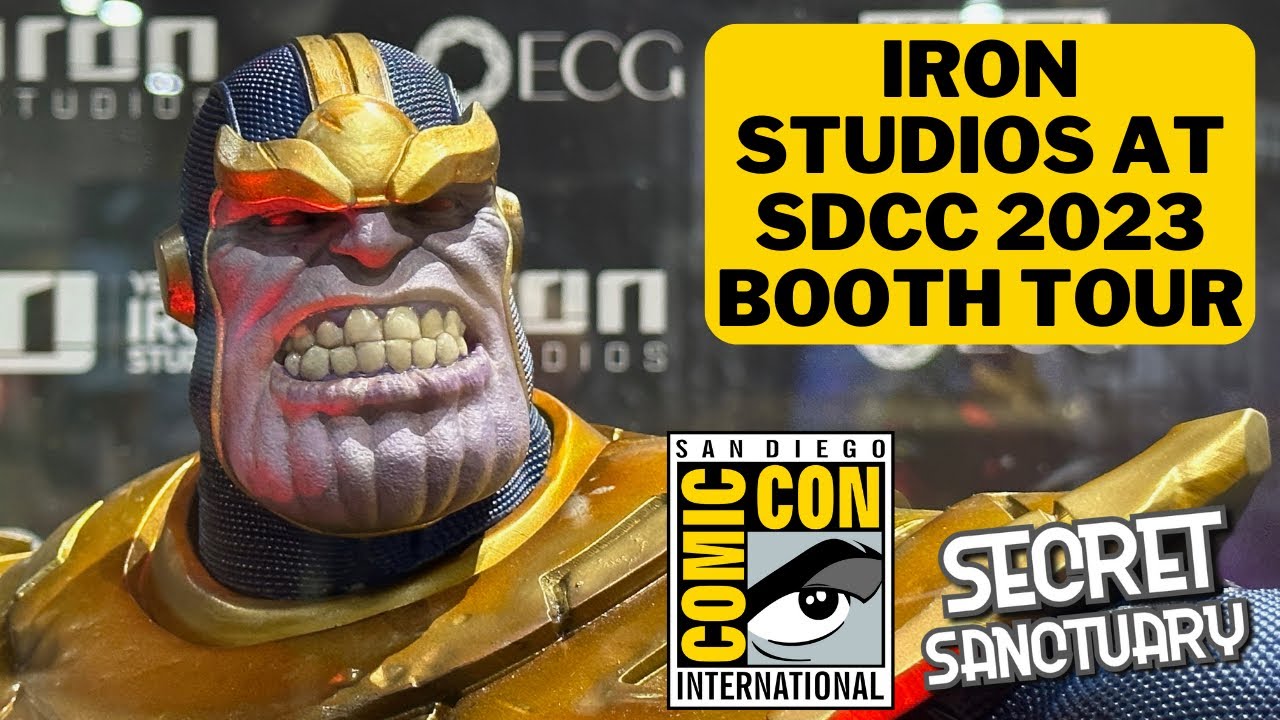 Iron Studios at SDCC 2023 Booth Tour