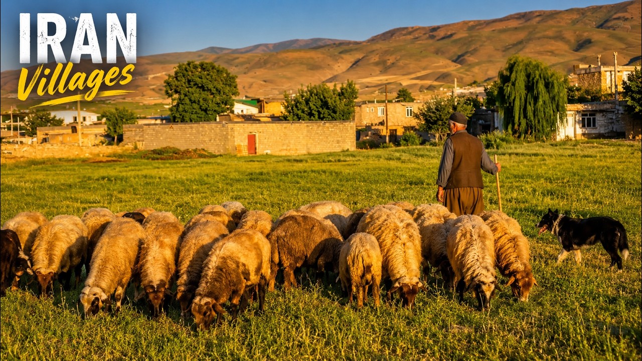 Rural Iran Documentary | Village Life, & Mountain Nature 4K