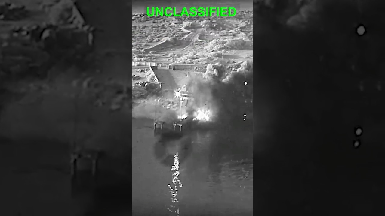 US Attacks Iranian Port Using Sea Drones for the First Time