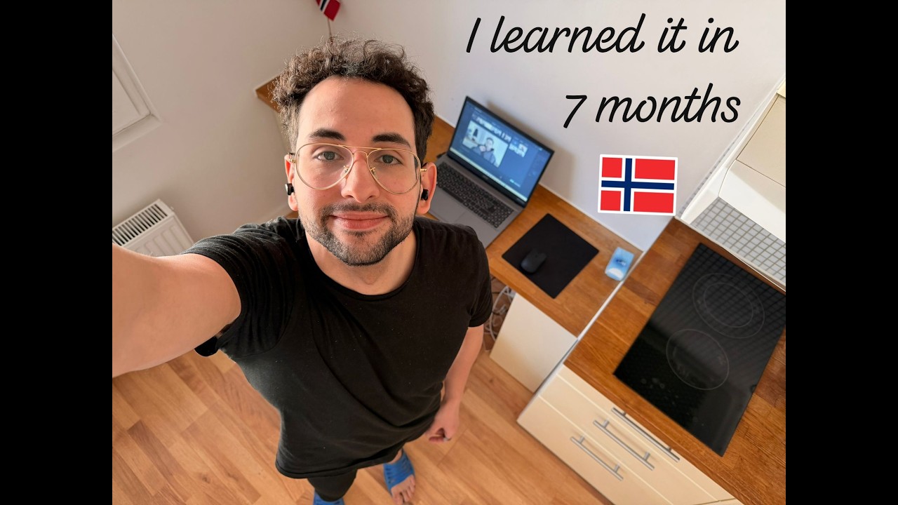 How I learned Norwegian alone 🇳🇴