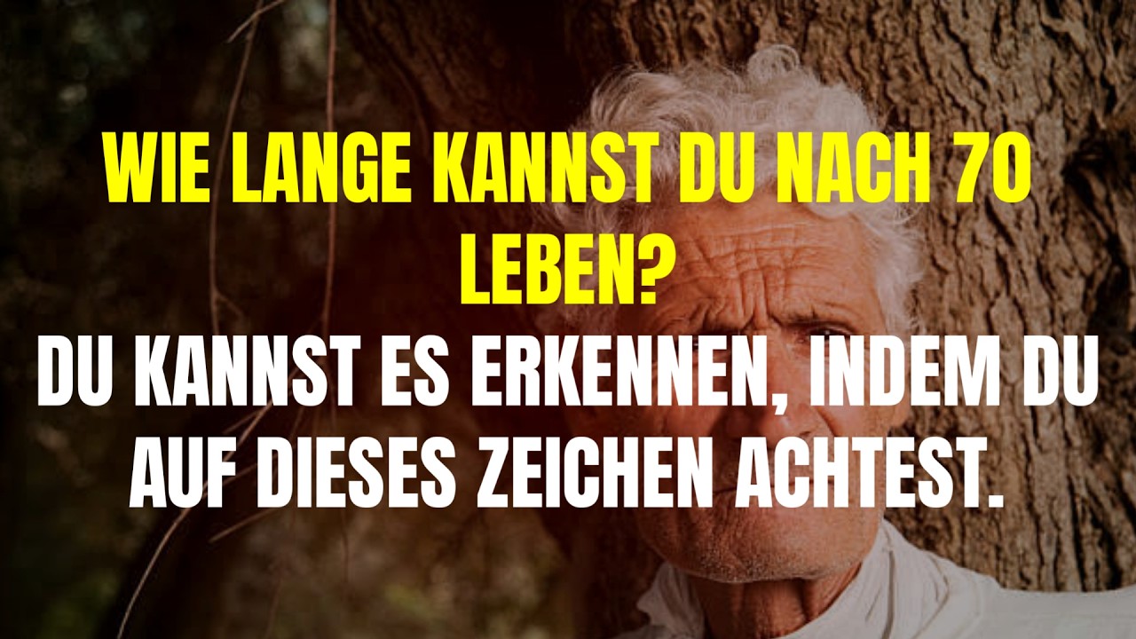 7 Anzeichen für die Lebensdauer nach 70 (wissenschaftlich belegt), Senioren, hohes Alter