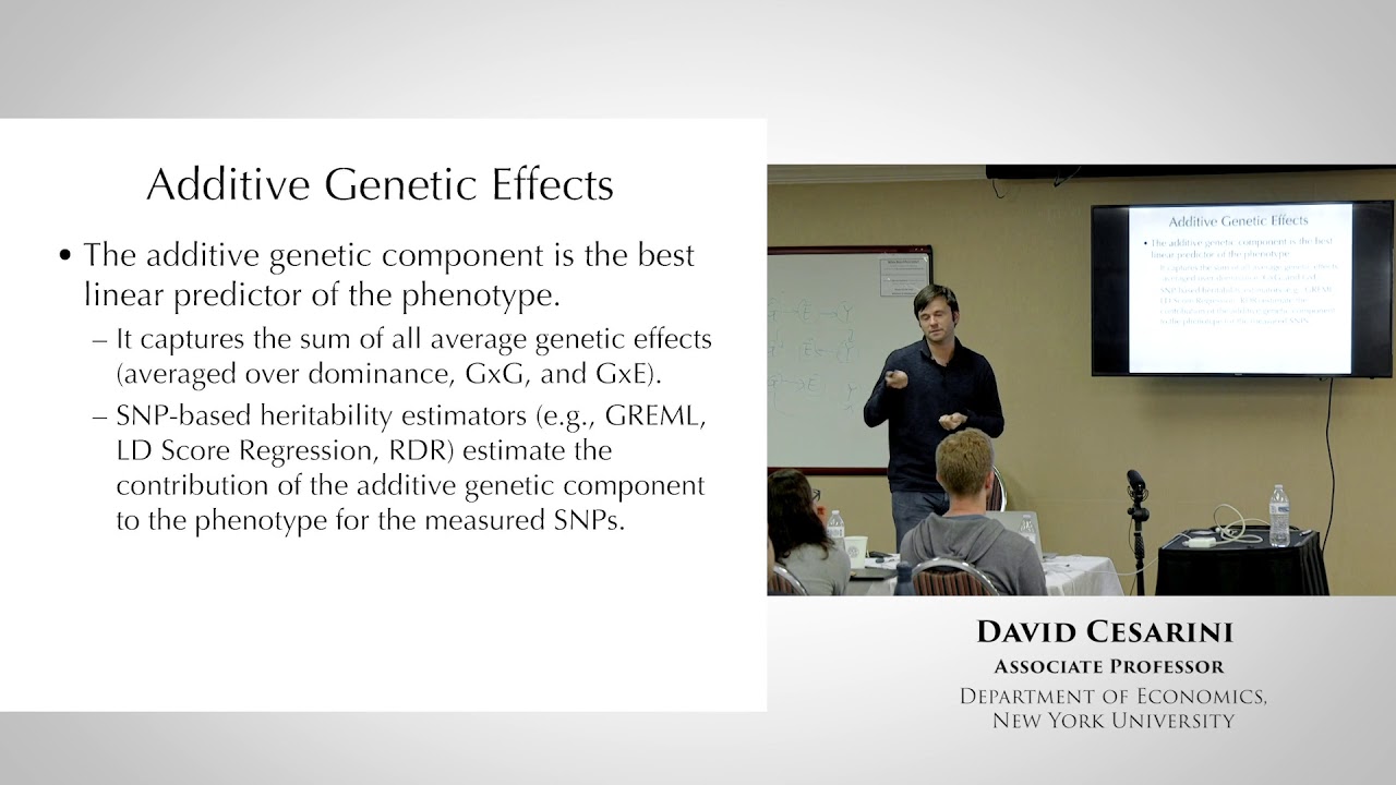 Dan Benjamin, David Cesarini, and Patrick Turley - The Future of Social Science Genomics