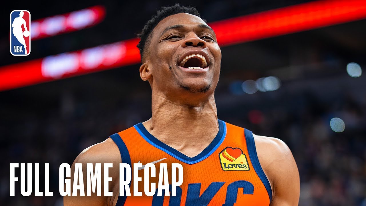 THUNDER vs TIMBERWOLVES | Russell Westbrook Records Another Triple-Double | April 7, 2019