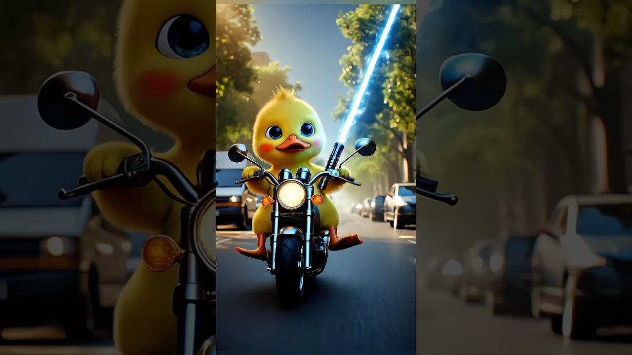 The Cool Lightsaber of the Little Yellow Chick 🐥 Amazed 