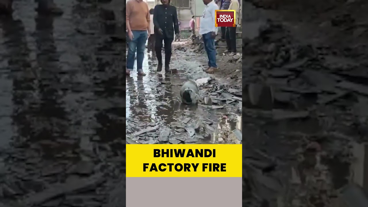 Fire & Cylinder Blast at Bhiwandi Power Loom Factory