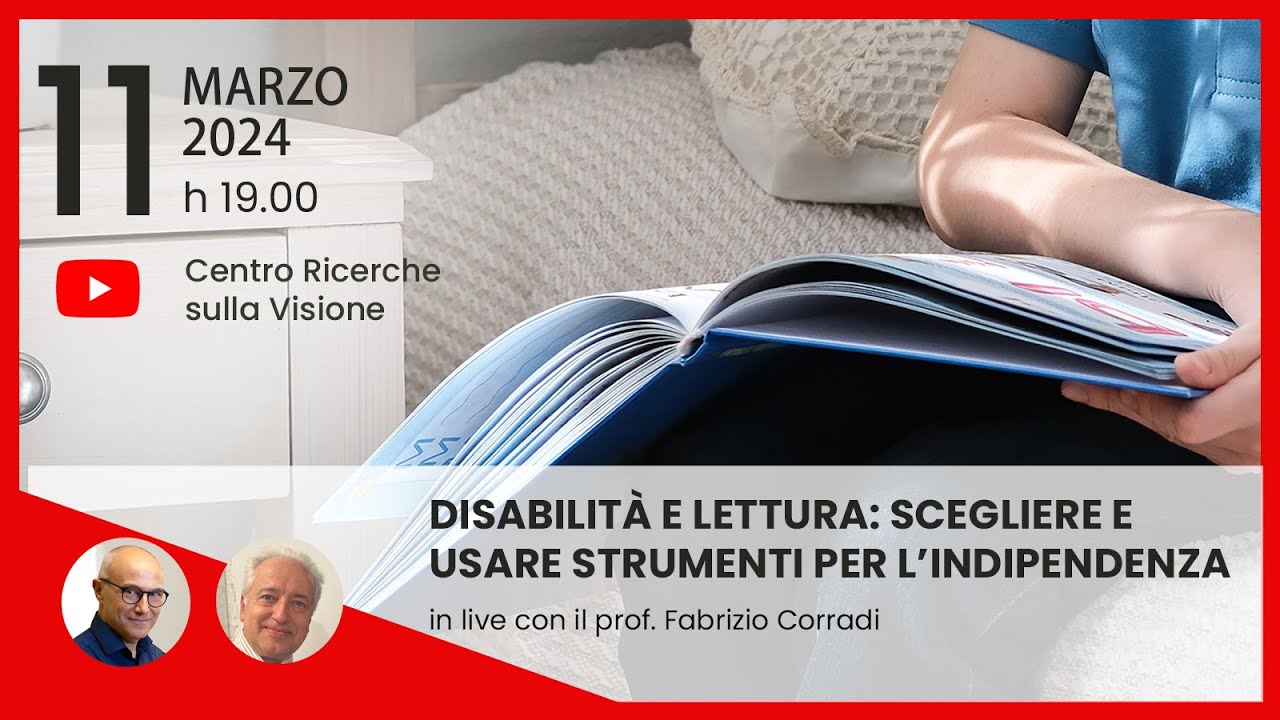 Disabilità e lettura: scegliere e usare strumenti per l'indipendenza.