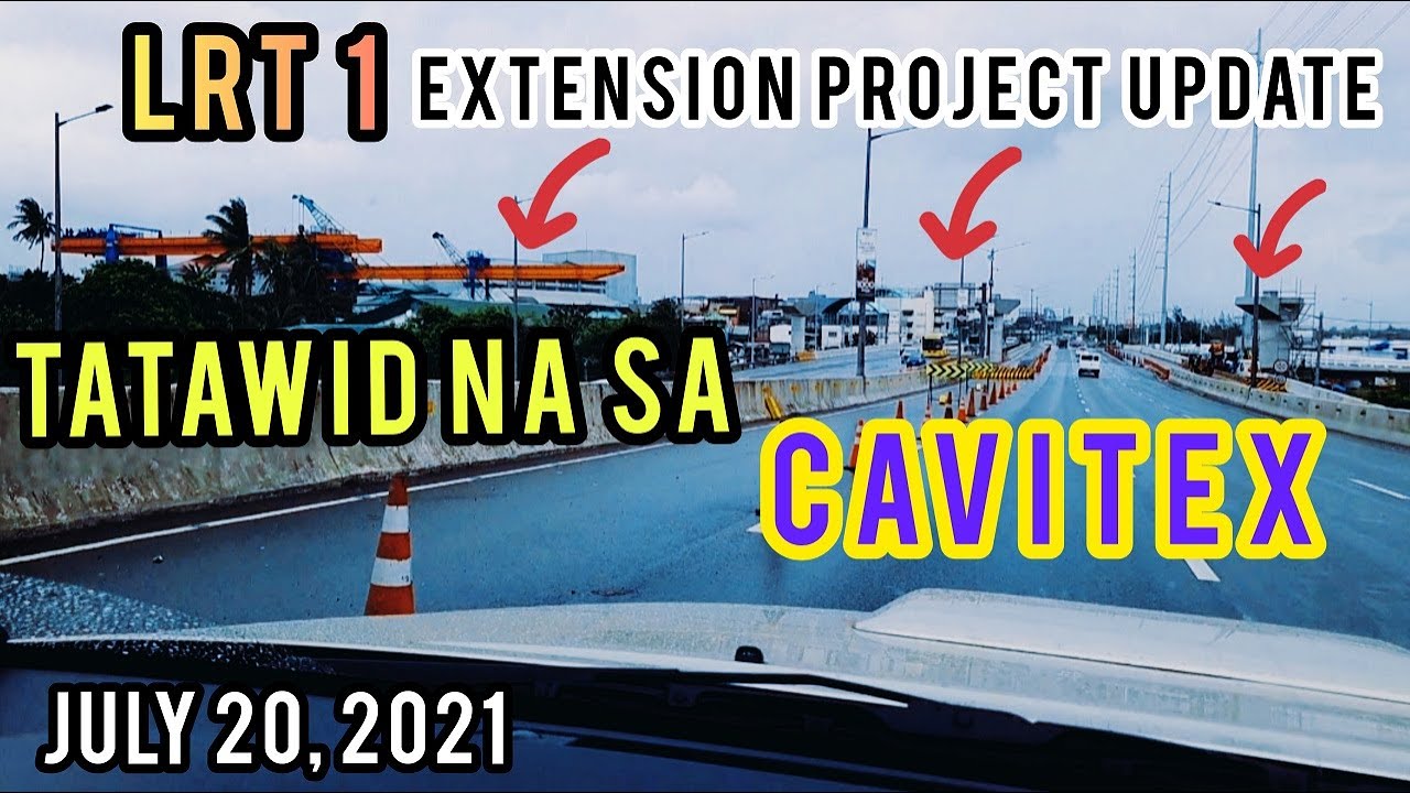 GIRDER LAUNCHER NG LRT 1 EXTENSION PROJECT, TATAWID NA SA CAVITEX! ANG BILIS!