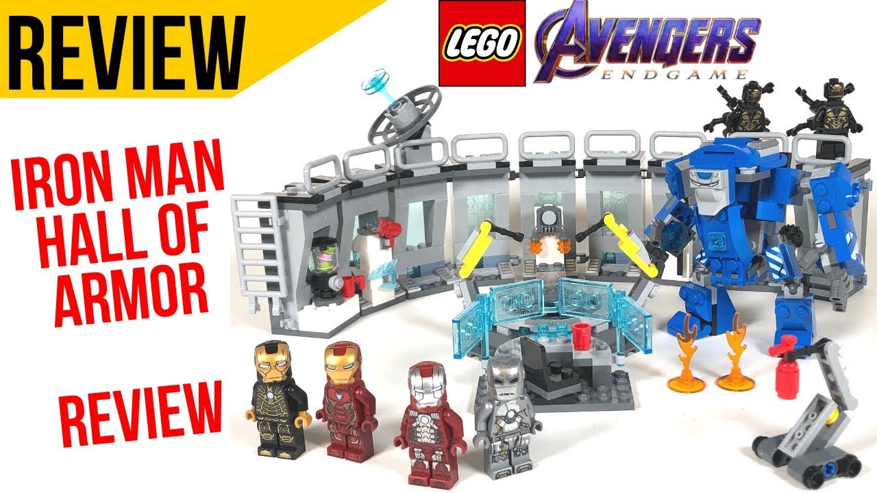 LEGO Avengers ENDGAME: Iron Man Hall of Armor Set 76125 Review