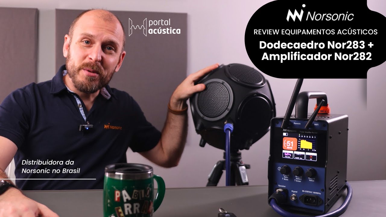 Review Nor283 + Nor282 (Norsonic): Solução para Medições Acústicas Profissionais