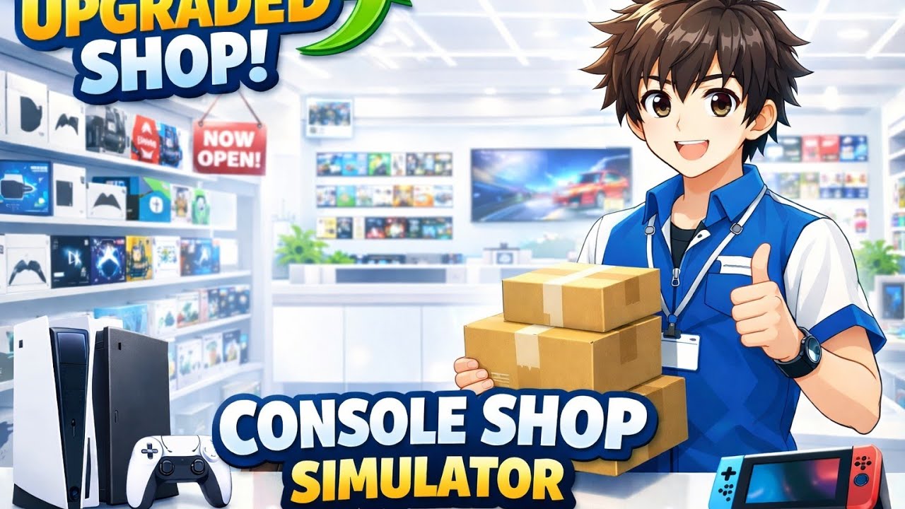 Shop Upgrade ke Baad Paisa Hi Paisa 💰 | New Staff Hired | Console Shop Simulator
