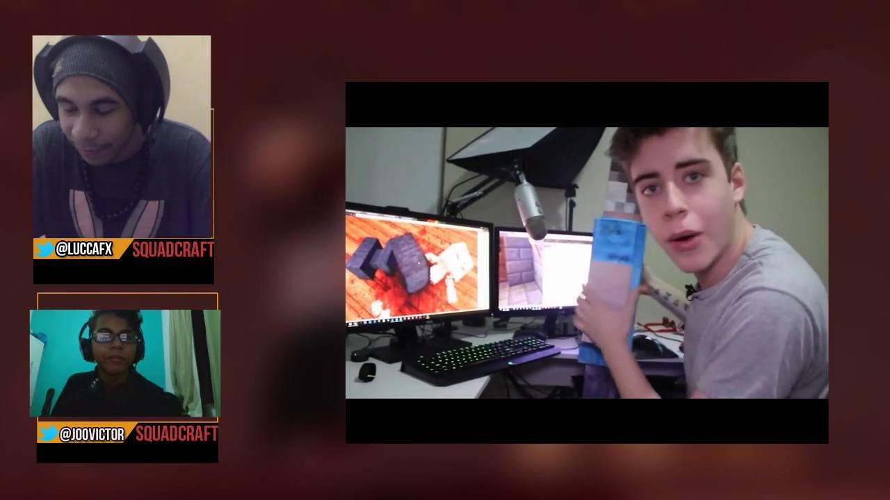 REACT MINECRAFT 2016 (Cellbits) | ASSISTINDO |