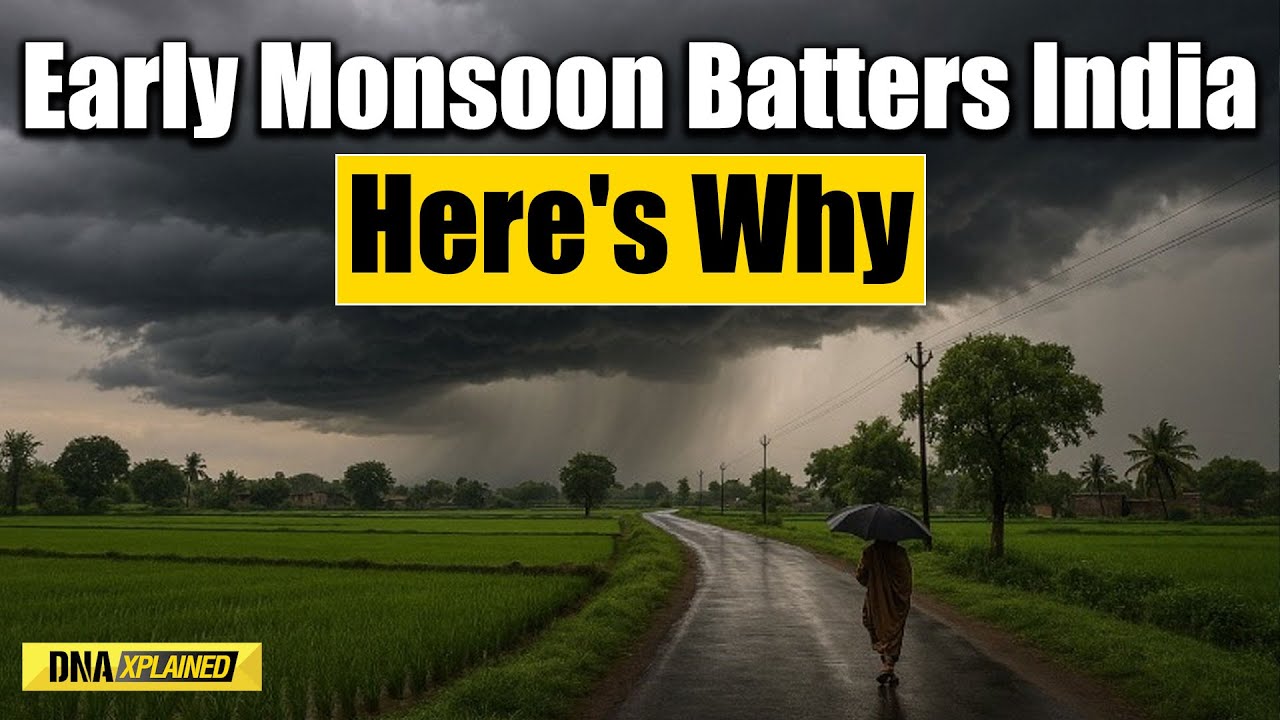 Monsoon 2025: Why The Monsoon Arrived Early In India This Year: Key Factors Explained | Mumbai Rains