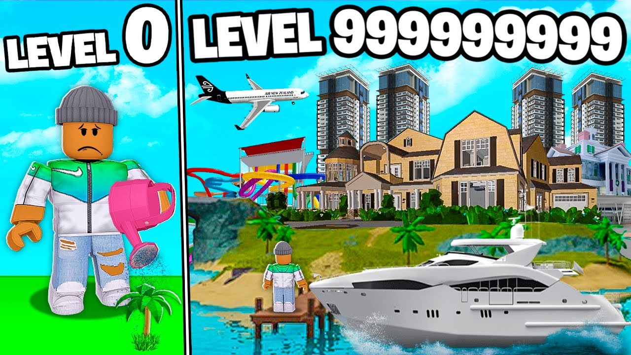 I BUILT A LEVEL 999,999,999 ROBLOX TROPICAL RESORT