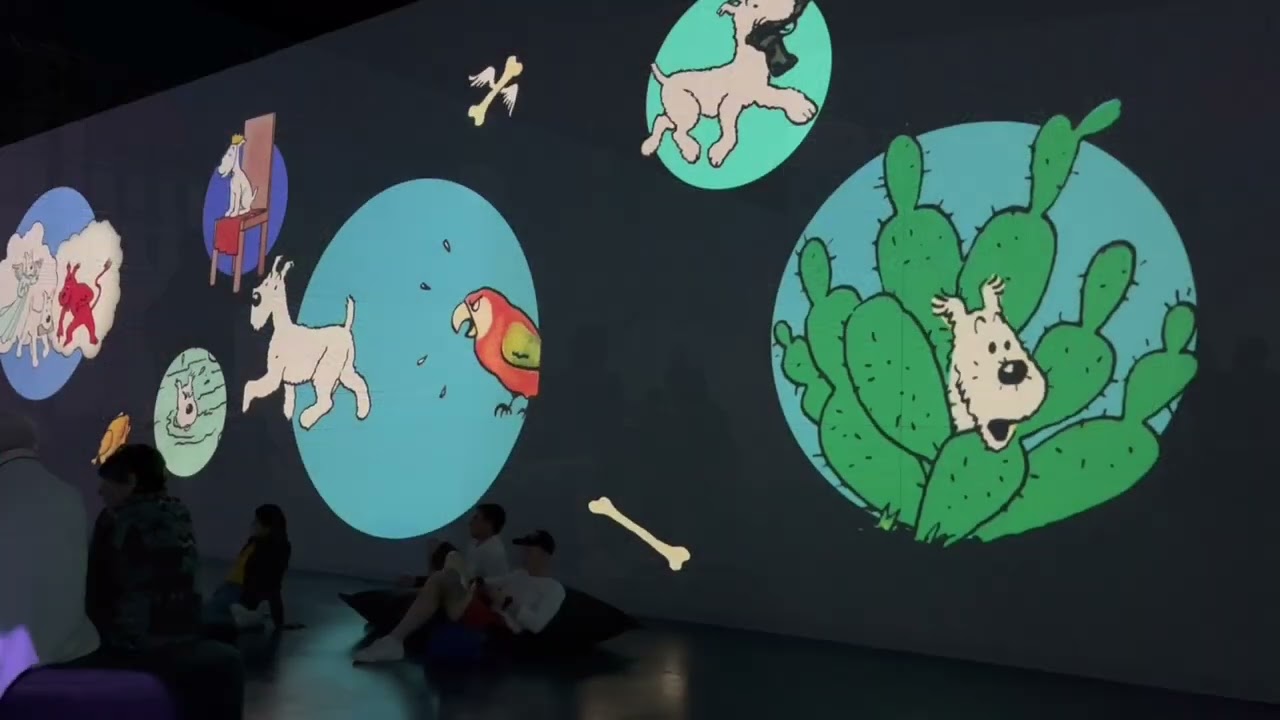 Tintin, l'Expo Immersive - Bruxelles