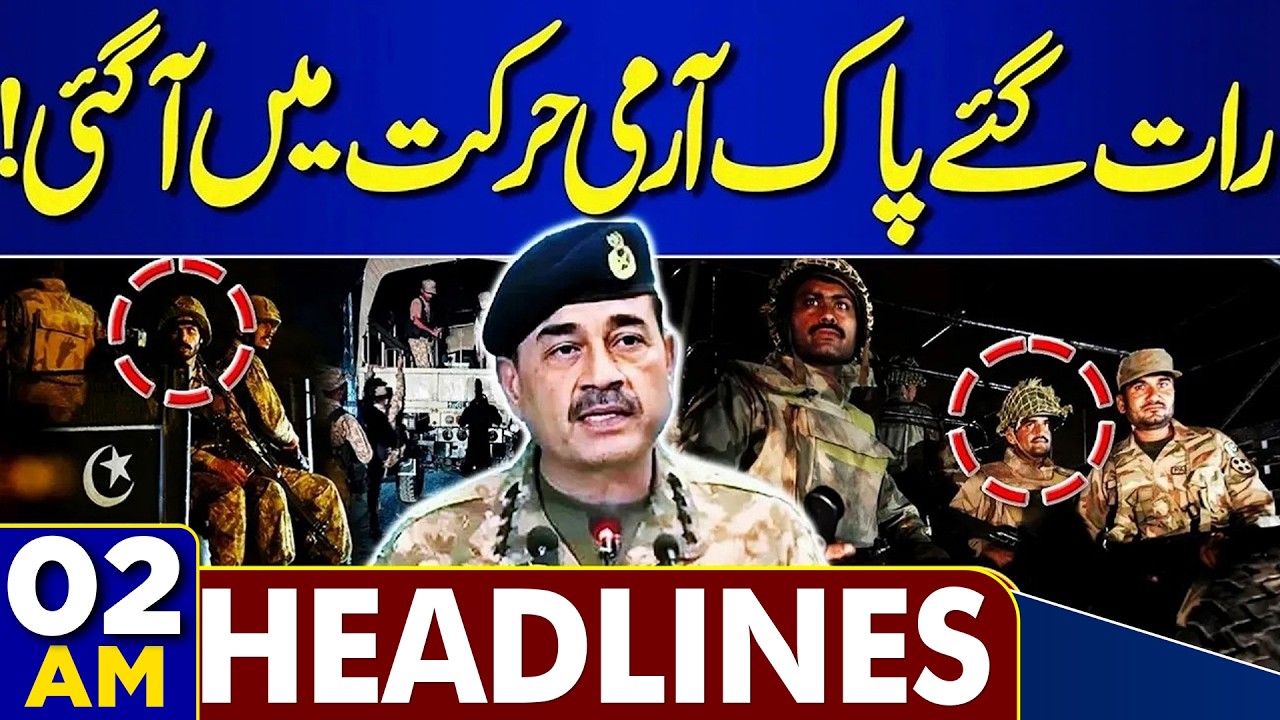 GB Elections: Pak Army in Action | 02AM Headlines | Iran's Massive Attack on Israel | High Alert