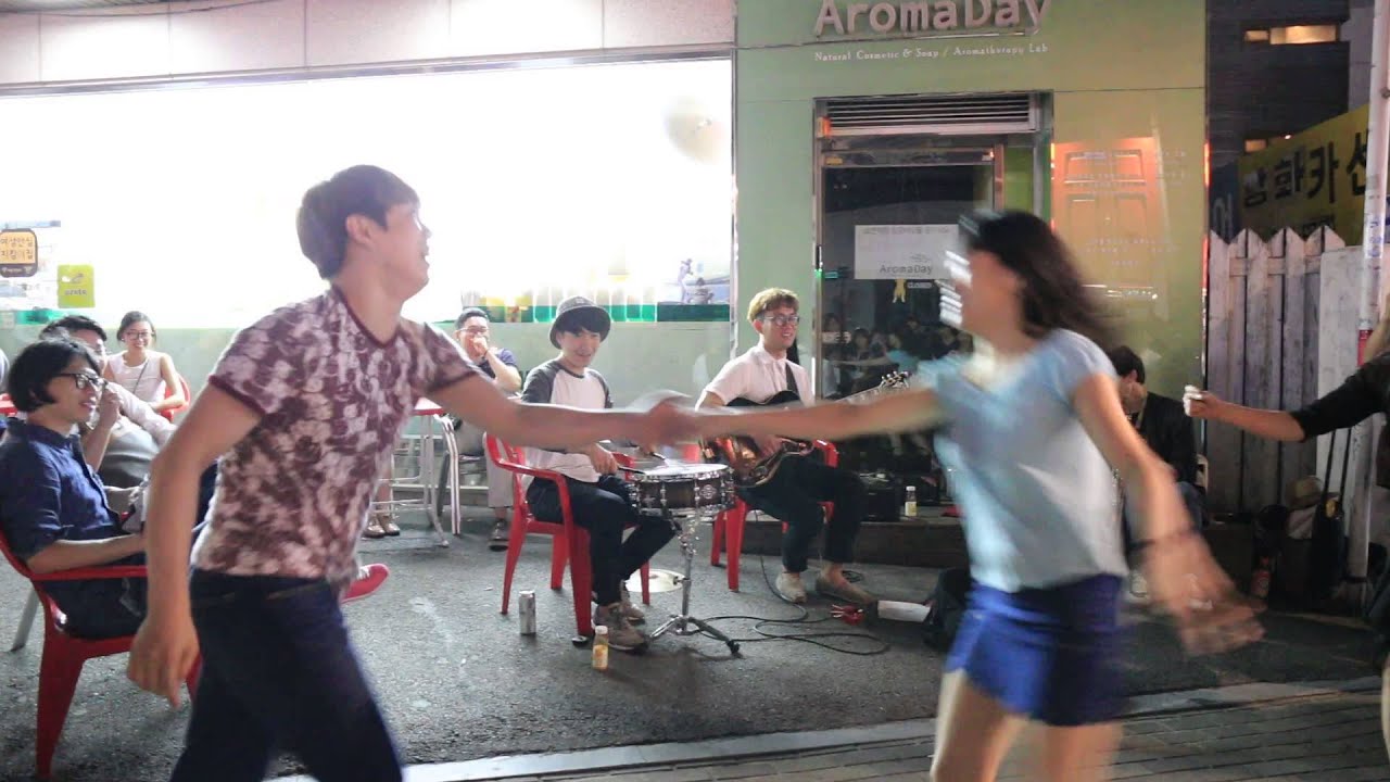 JHKTV] 홍대 거리공연(Hong dae busking) SCATENGERS(스켓 엔저스) 이혜영과 프랭크(Frank) 외 (South Korea)