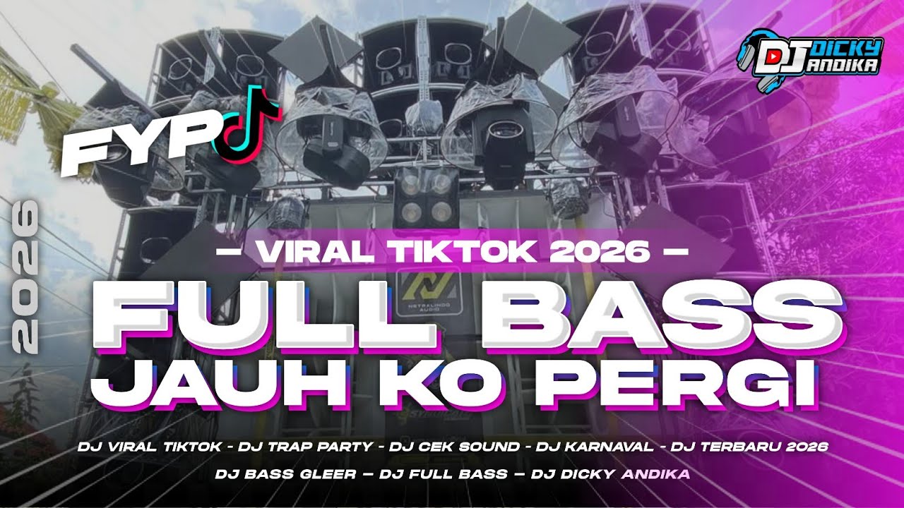 DJ CEK SOUND FULL BASS HOREG | DJ JAUH KO PERGI TERBARU‼️