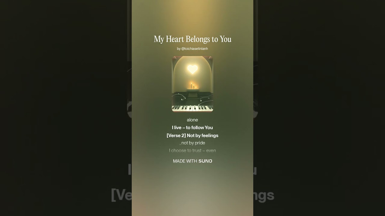 My Heart Belongs to You, Hym, Worship Song, Christian Music, Markpi Studio