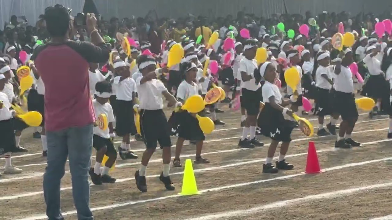Rajamahandravaram St.Ann’s school sports day 8/11/2025 #school #first class kids#dance program#