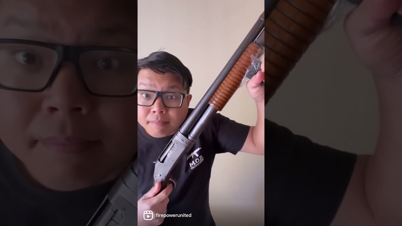 Pump action shotguns