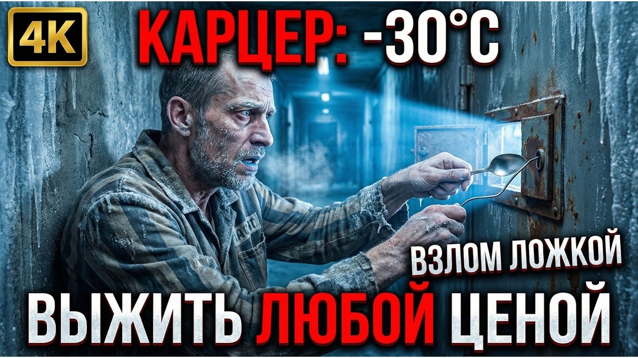 ПОБЕГ ИЗ ЛЕДЯНОГО АДА: КАК ВЫЖИТЬ В ОДИНОЧНОЙ КАМЕРЕ С ОДНОЙ ЛОЖКОЙ