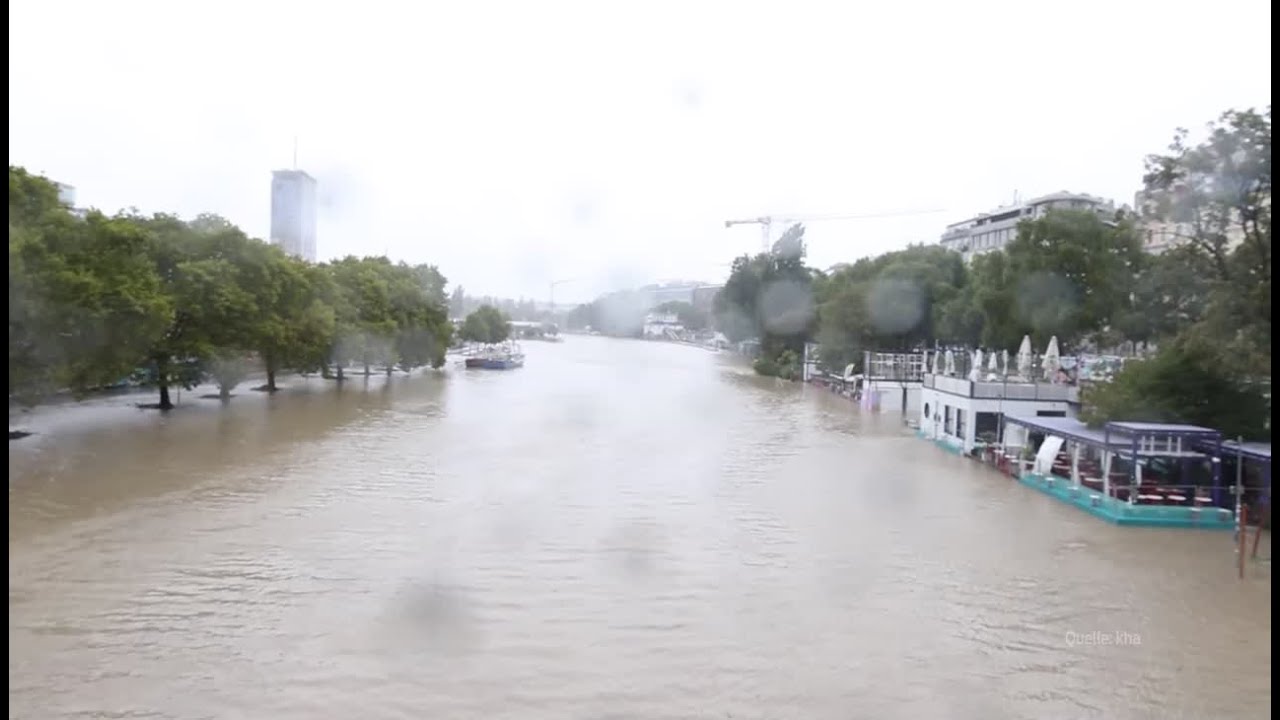 Wienfluss-Hochwasser: Ein Jahrtausend-Ereignis