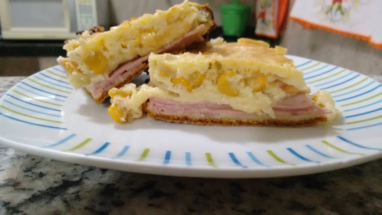 TORTA FÁCIL DE QUEIJO E PRESUNTO: POR GALEGA BARREIROS